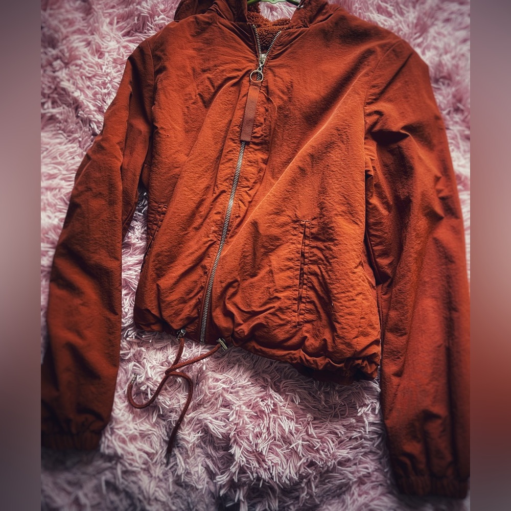 Ashley by 26 International Jacket- Orange, Size medium